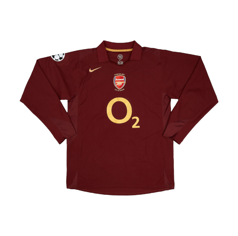 Arsenal 2005-06 Home Long Sleeve Shirt