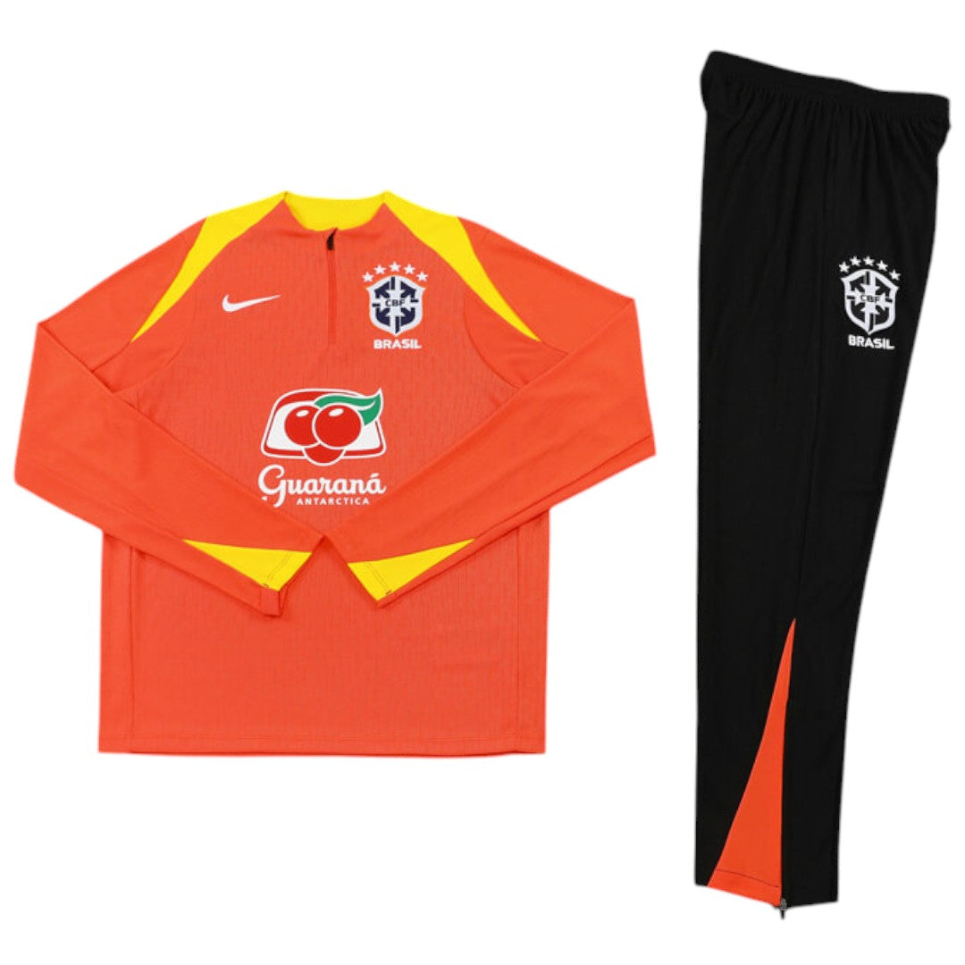 Brazil 2025 Orange Training Suit