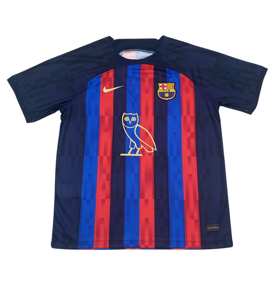 FC Barcelona x Drake - OVO Limited Edition 2022-23 Home Shirt