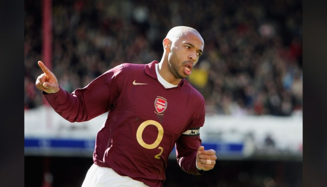 Arsenal 2005-06 Home Long Sleeve Shirt, Thierry Henry