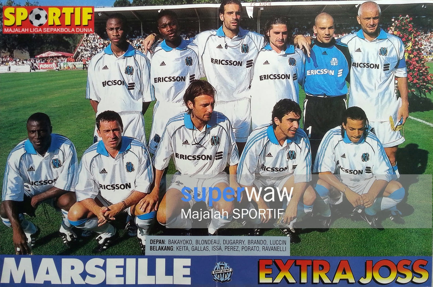 Marseille 1998-99 Home Shirt